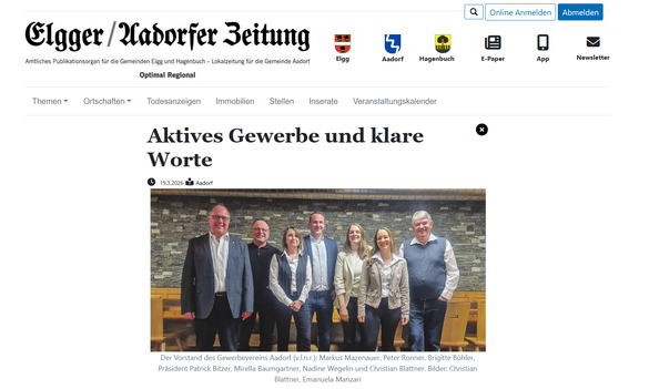 Elgger / Aadorfer Zeitung